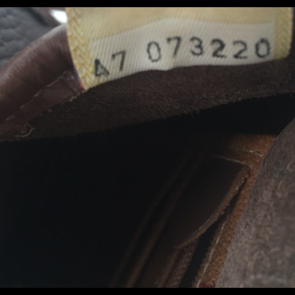 Vtg Dooney & Bourke All Weather Leather Black Bag - Picture 8 of 8